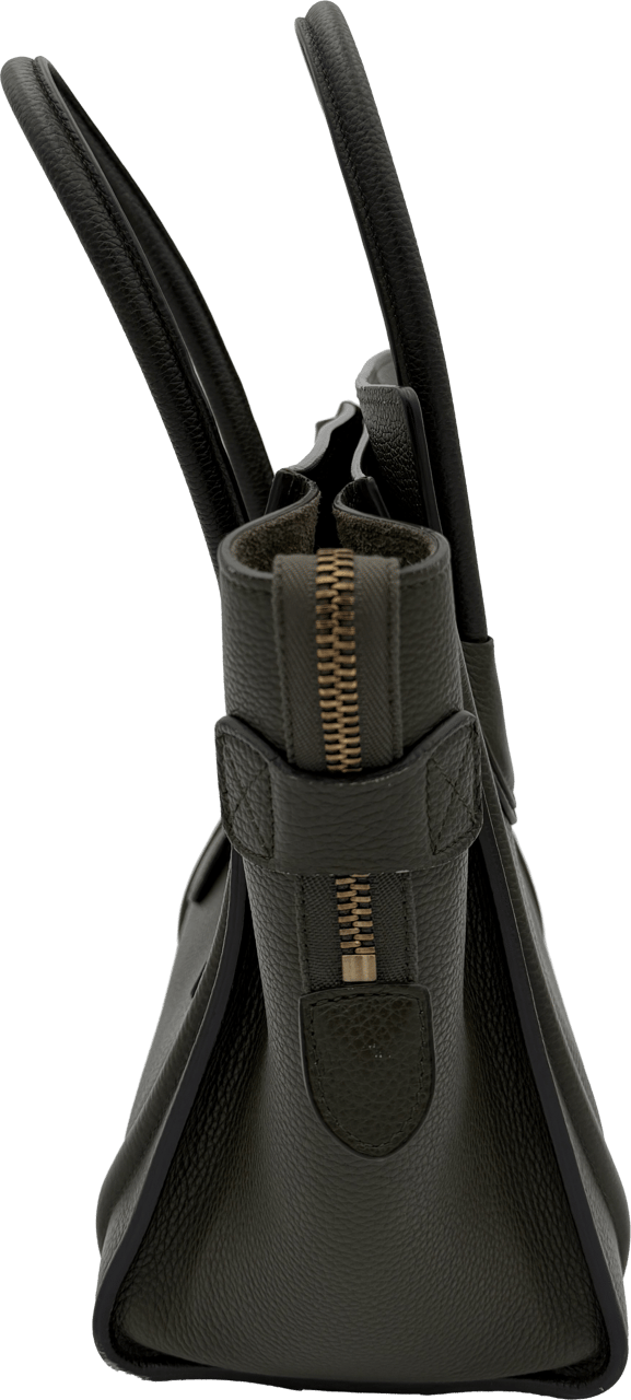 Celine Celine Micro Luggage - Khaki Groen