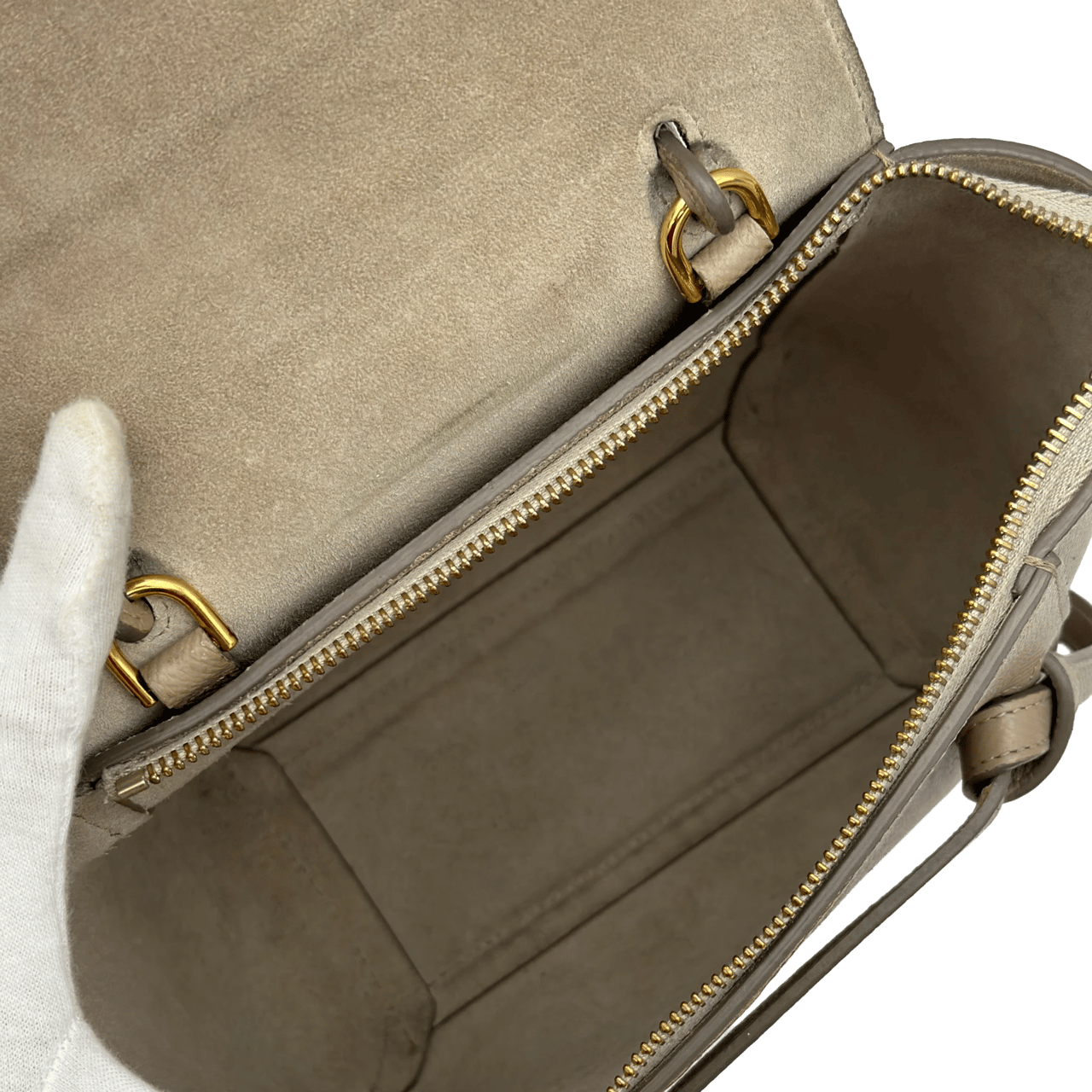 Celine Celine Nano Belt Bag - Taupe Taupe