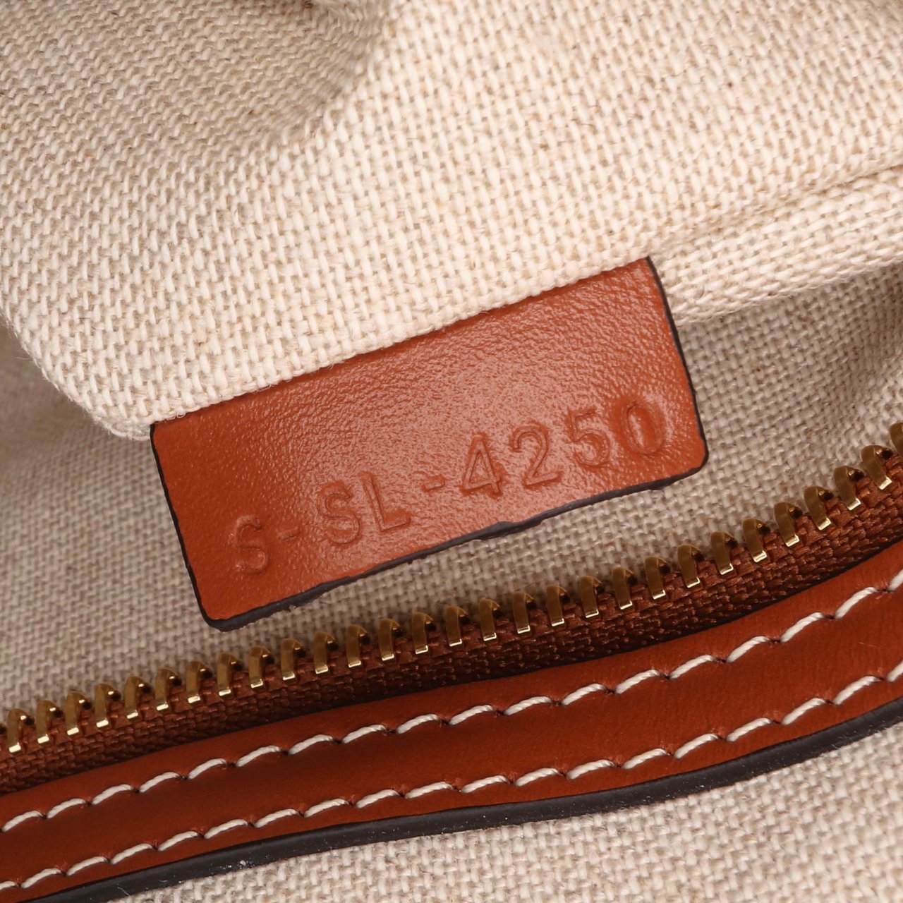 Celine Canvas Plein Soleil Horizontal Cabas Tote Bruin