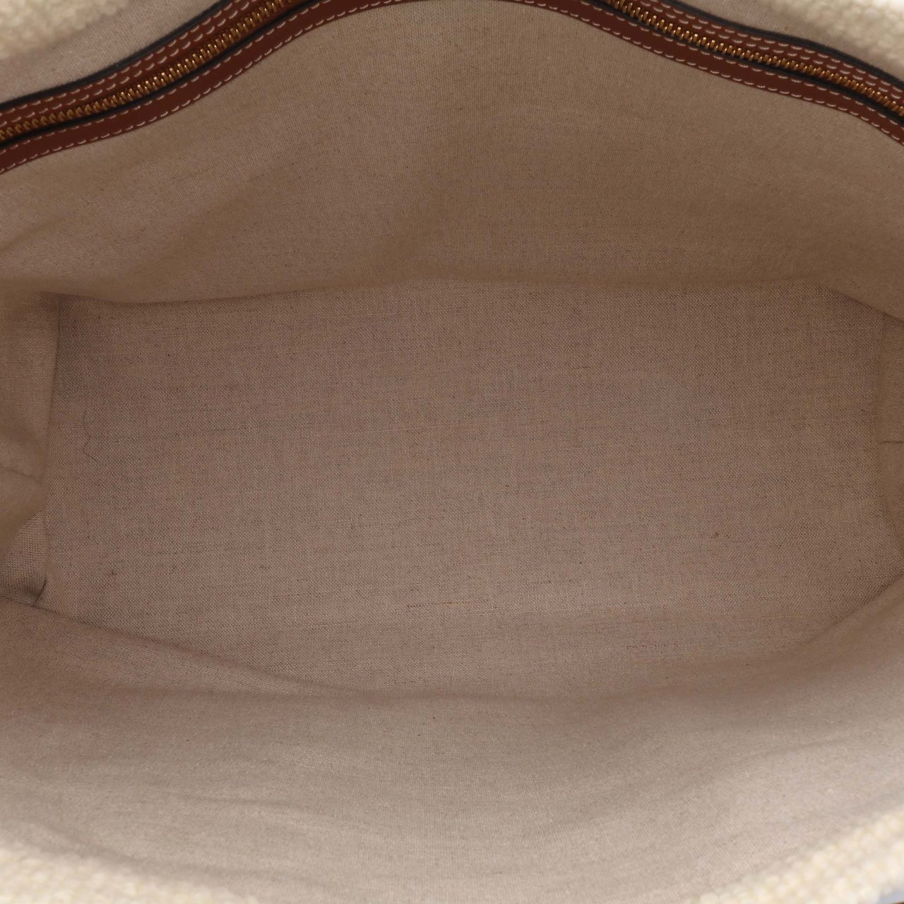 Celine Canvas Plein Soleil Horizontal Cabas Tote Bruin