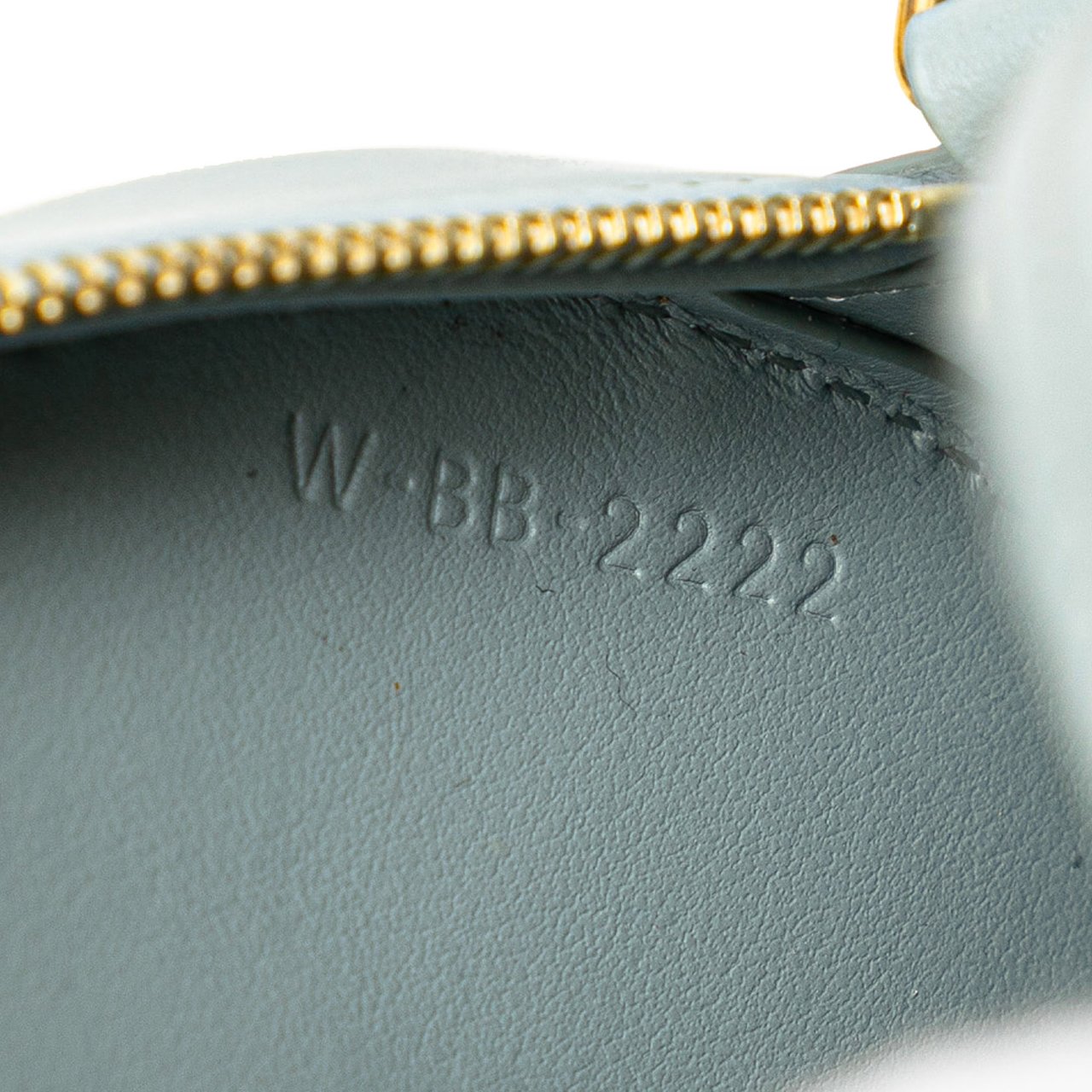 Celine Small Calfskin Cuir Triomphe Oval Crossbody Blauw
