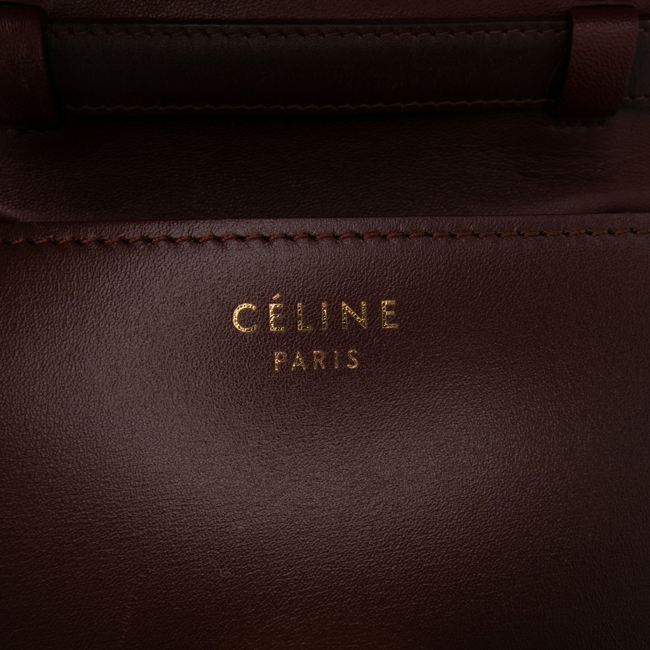 Celine Small Calfskin Classic Box Rood