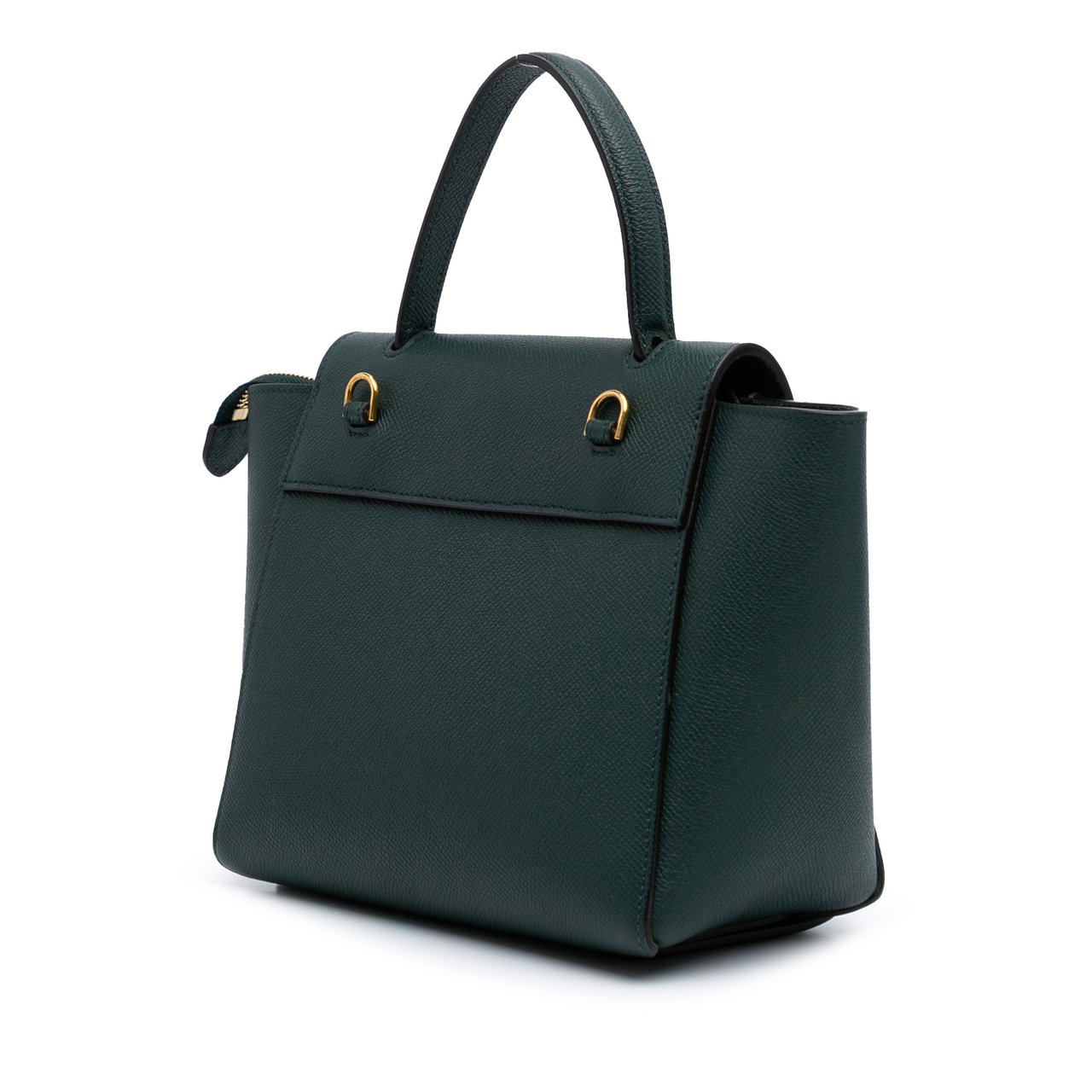 Celine Nano Grained Calfskin Belt Bag Groen