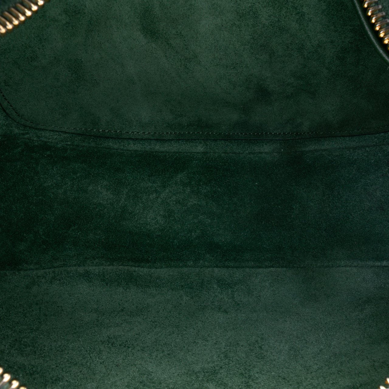 Celine Leather Ava Shoulder Bag Groen
