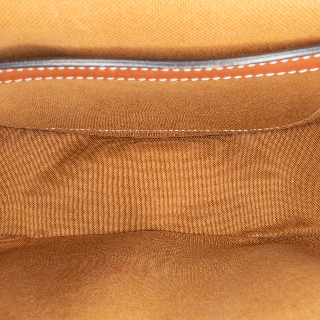 Celine Medium Triomphe Coated Canvas Folco Crossbody Bruin