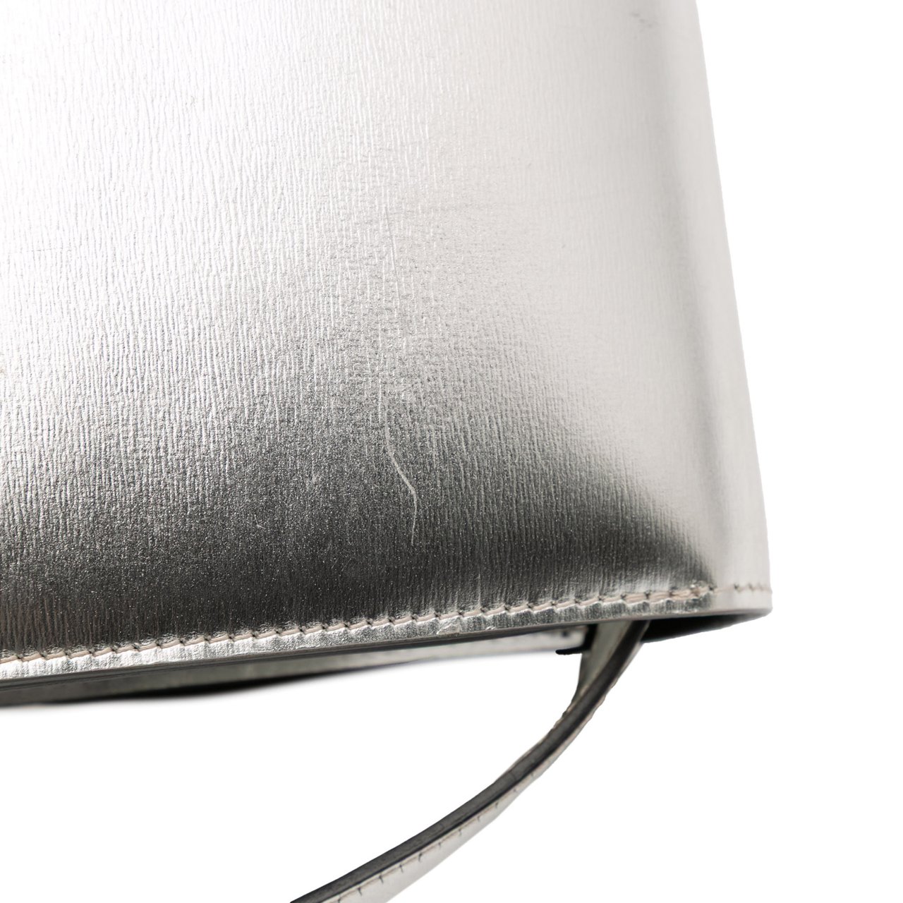 Celine Medium Calfskin Classic Box Zilver
