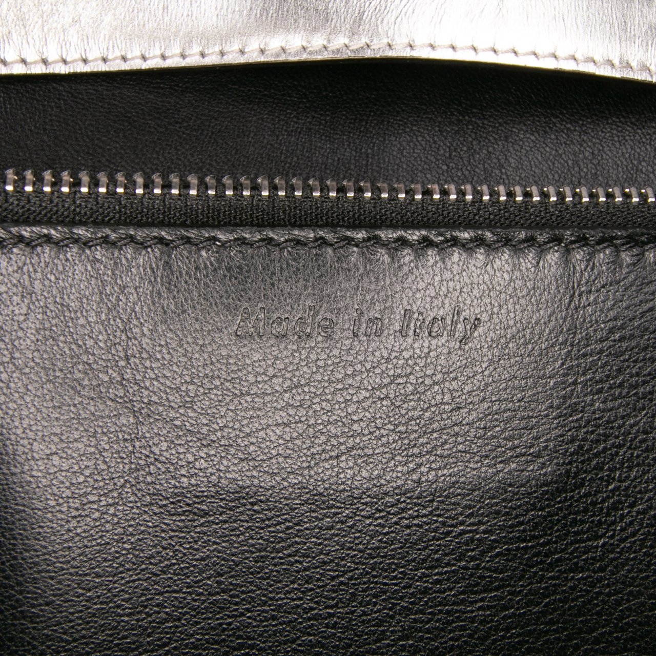 Celine Medium Calfskin Classic Box Zilver