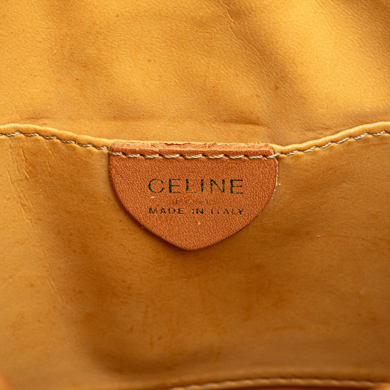 Celine Macadam Coated Canvas Crossbody Bruin