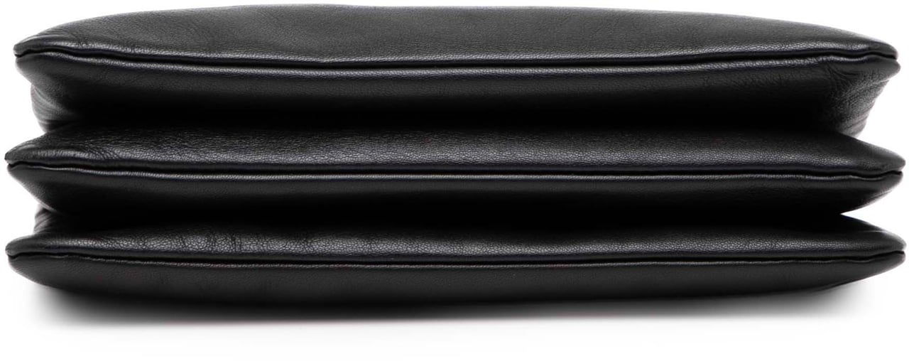 Celine Large Lambskin Trio Crossbody Zwart