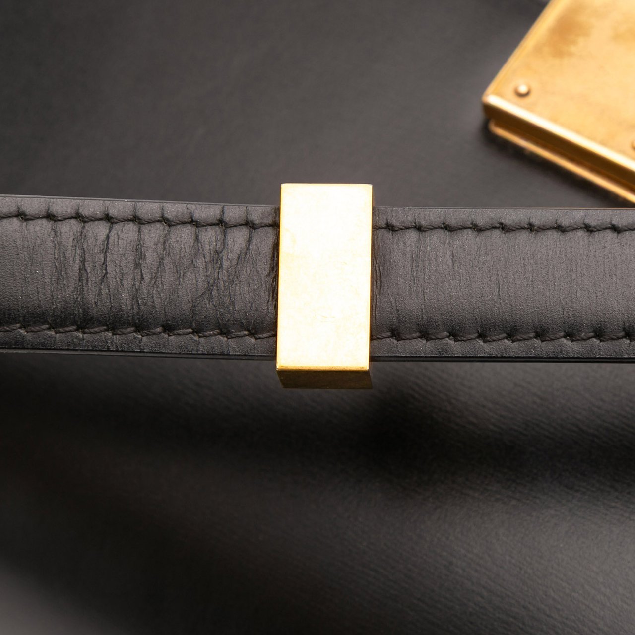 Celine Small Calfskin Classic Box Zwart