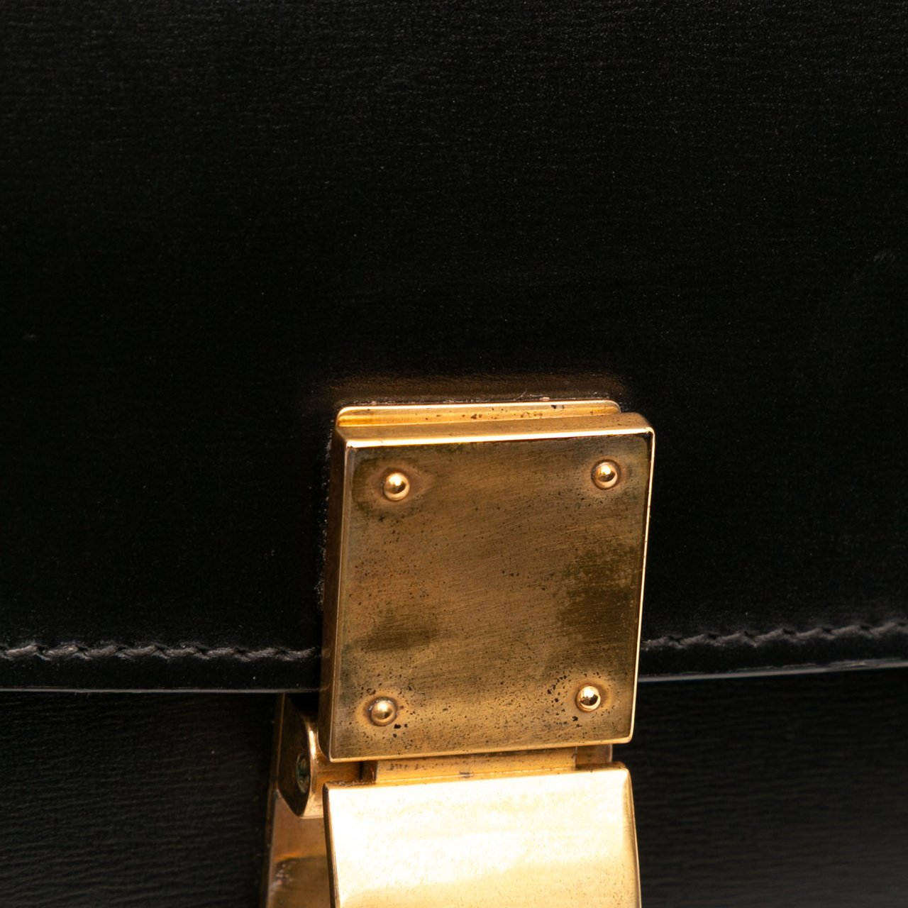 Celine Small Calfskin Classic Box Zwart