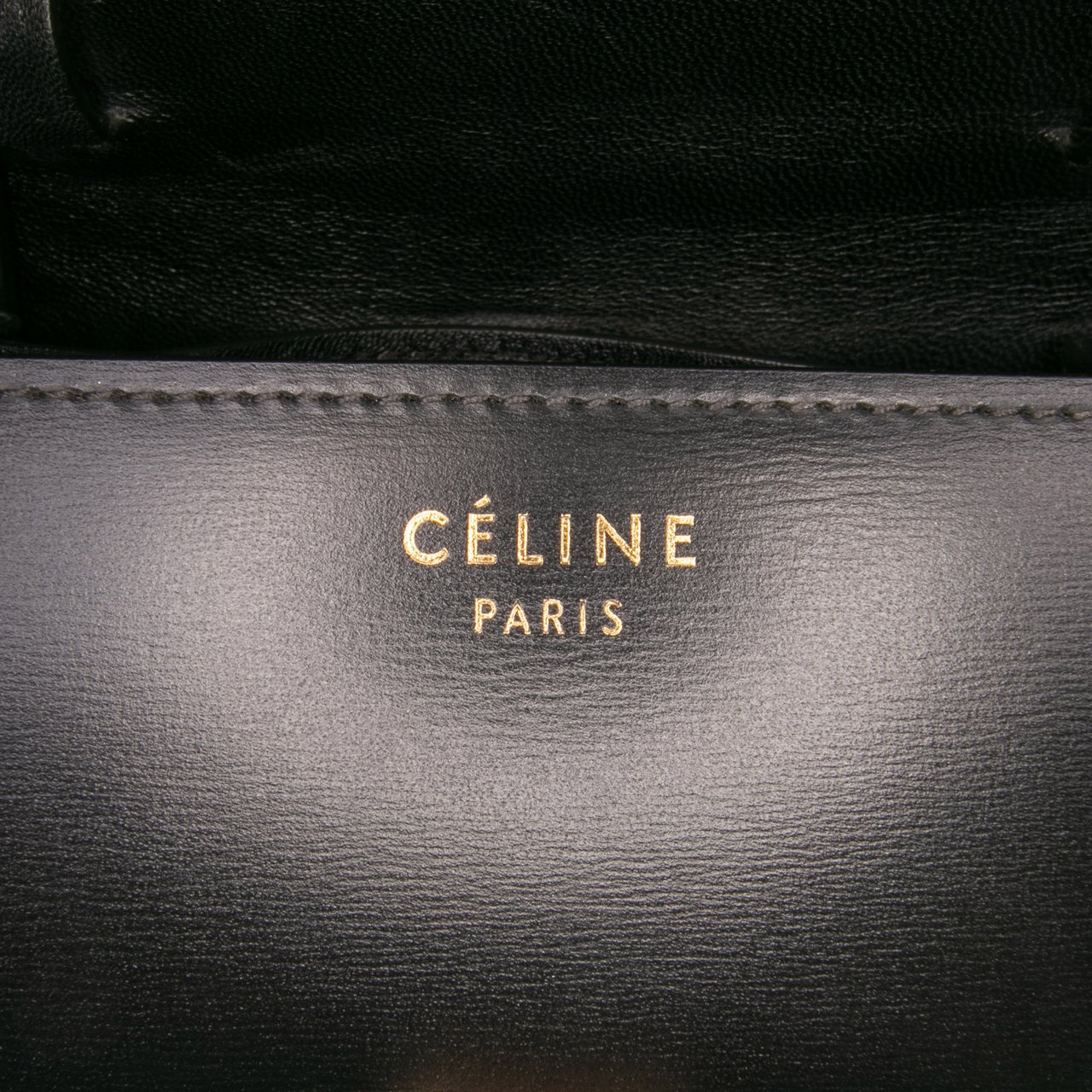 Celine Small Calfskin Classic Box Zwart