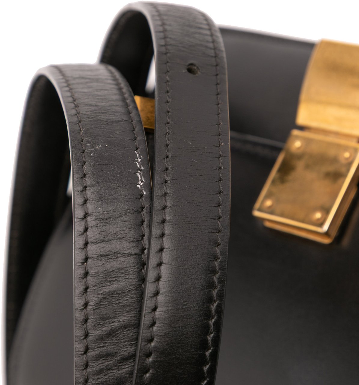 Celine Small Calfskin Classic Box Zwart