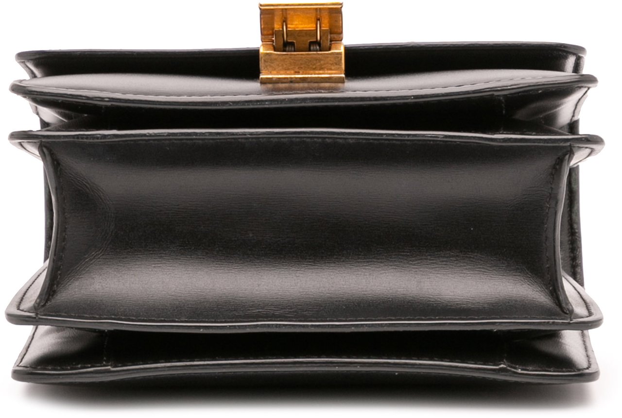 Celine Small Calfskin Classic Box Zwart