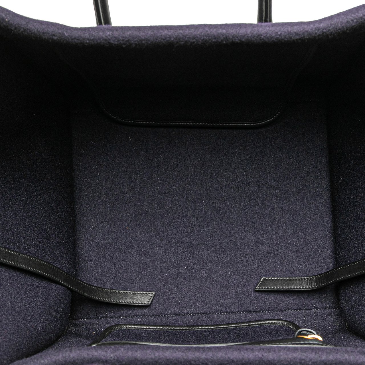 Celine Medium Felt Phantom Luggage Tote Blauw
