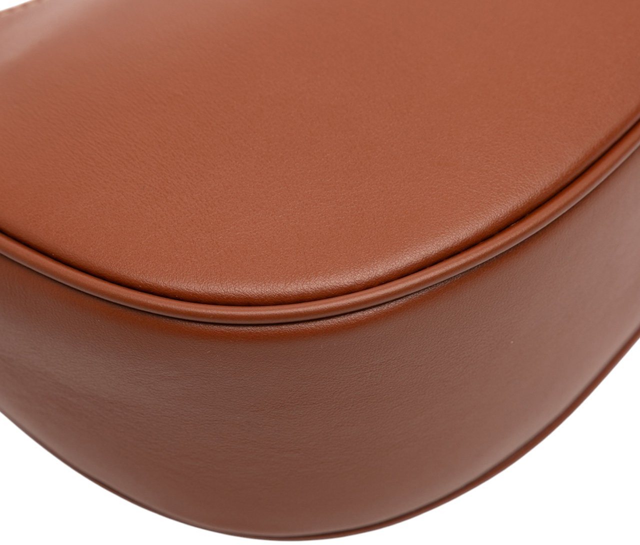 Celine Medium Smooth Calfskin Triomphe Ava Shoulder Bag Bruin