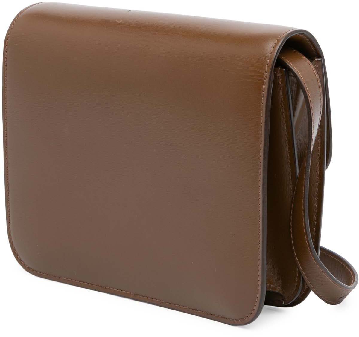 Celine Teen Calfskin Classic Box Bruin