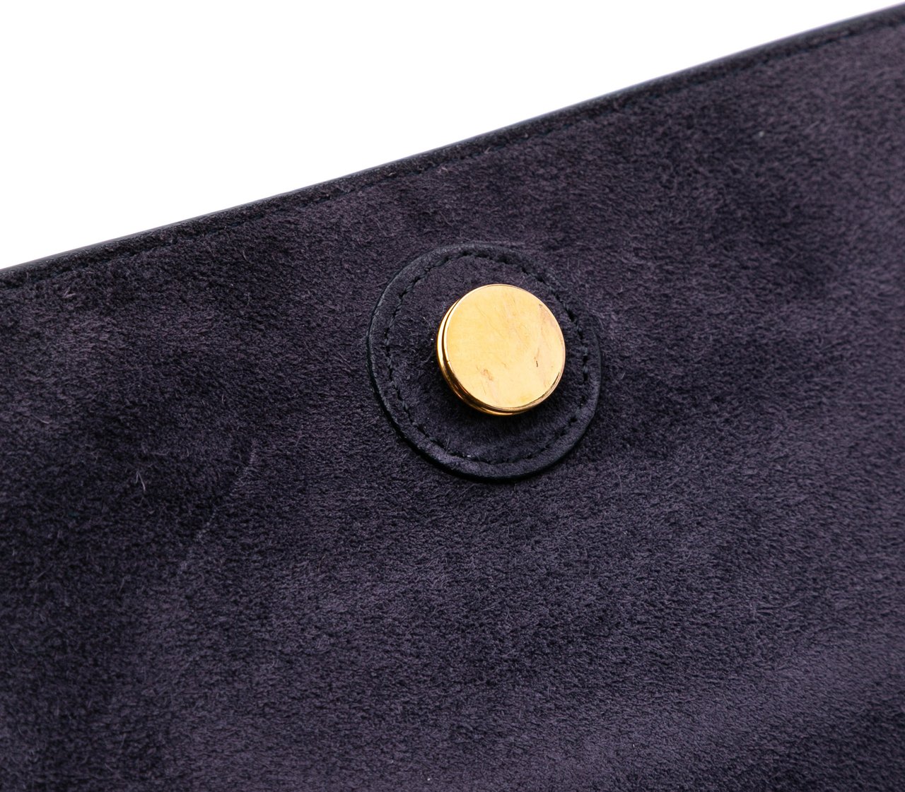 Celine Mini Grained Calfskin Belt Satchel Blauw