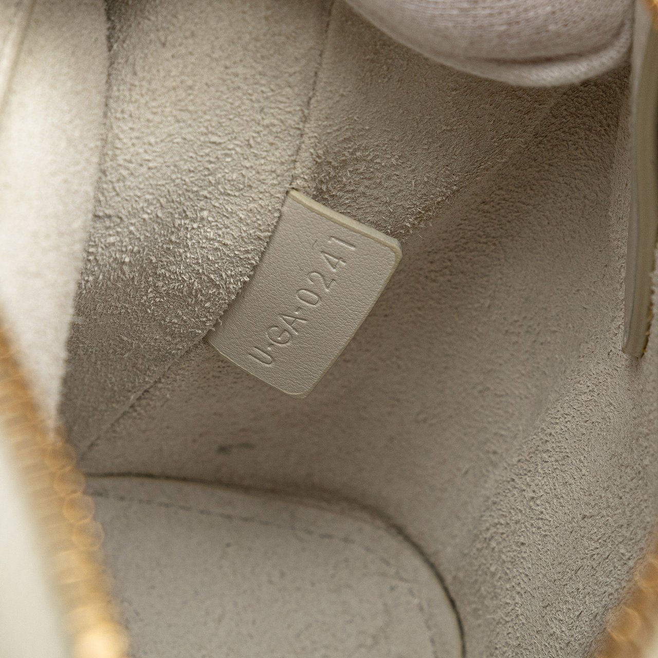 Celine Teen Leather Cabas De France Crossbody Wit