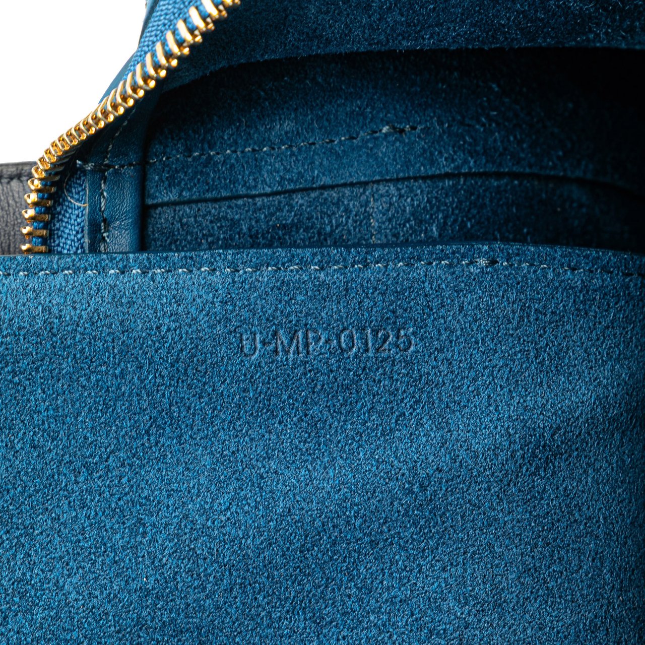 Celine Mini Tricolor Smooth Calfskin Belt Bag Blauw