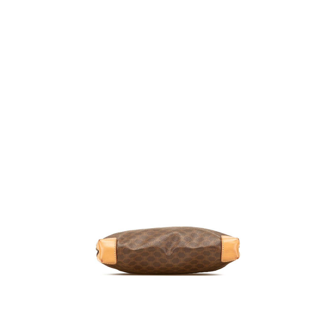 Celine Macadam Coated Canvas Tote Bruin