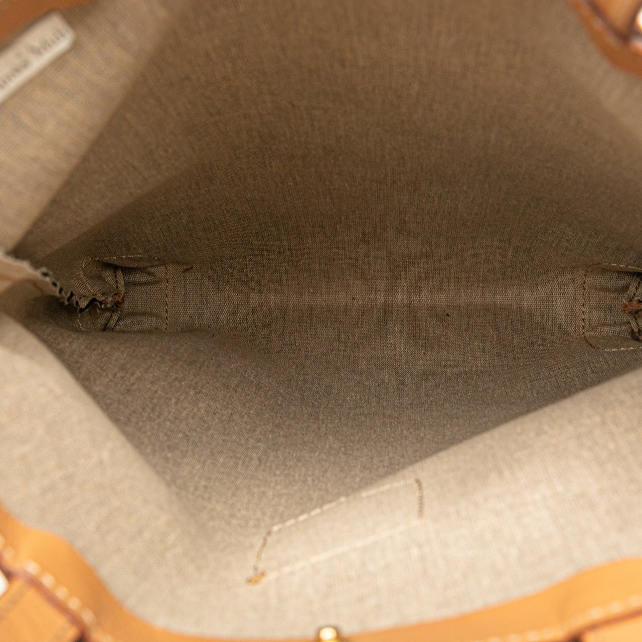 Celine Macadam Coated Canvas Tote Bruin