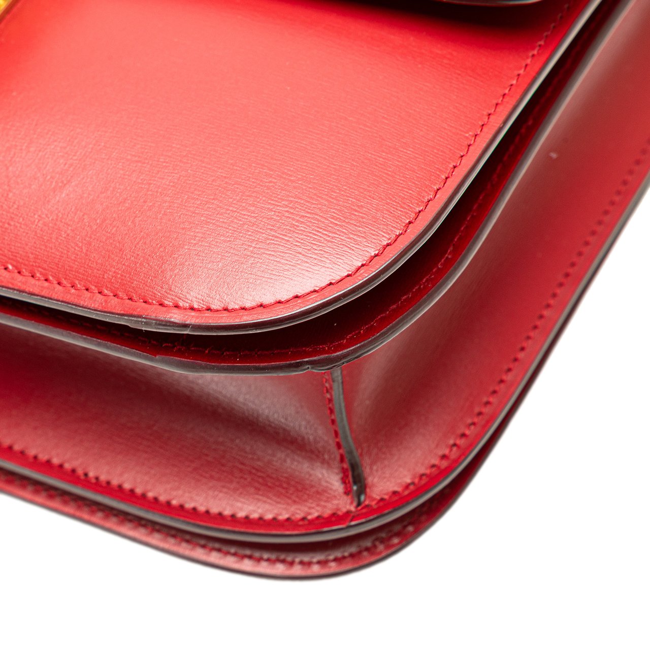 Celine Medium Calfskin Classic Box Rood