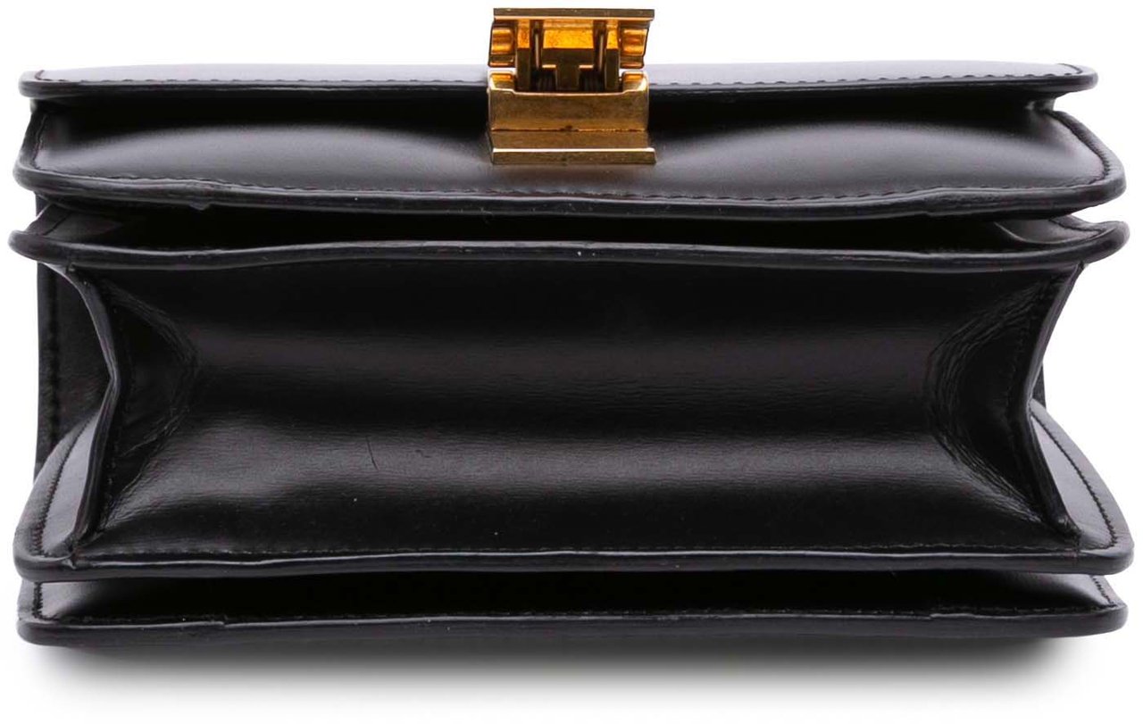 Celine Small Calfskin Classic Box Zwart