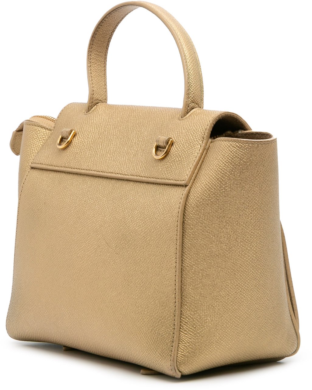 Celine Nano Grained Calfskin Belt Bag Goud