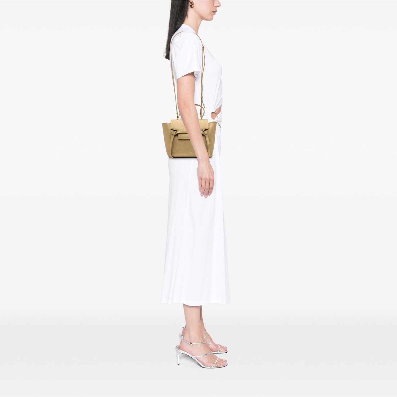 Celine Nano Grained Calfskin Belt Bag Goud