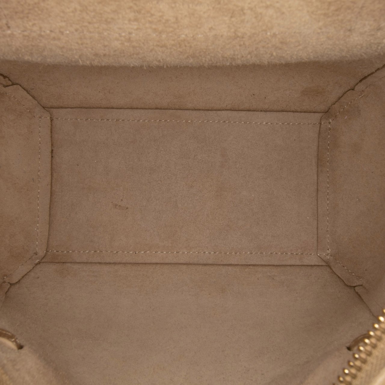Celine Nano Grained Calfskin Belt Bag Goud