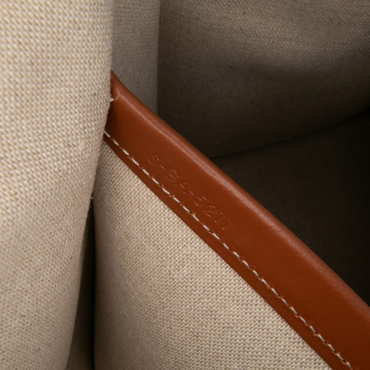 Celine Large Raffia Cuir Triomphe Cabas Thais Tote Bruin