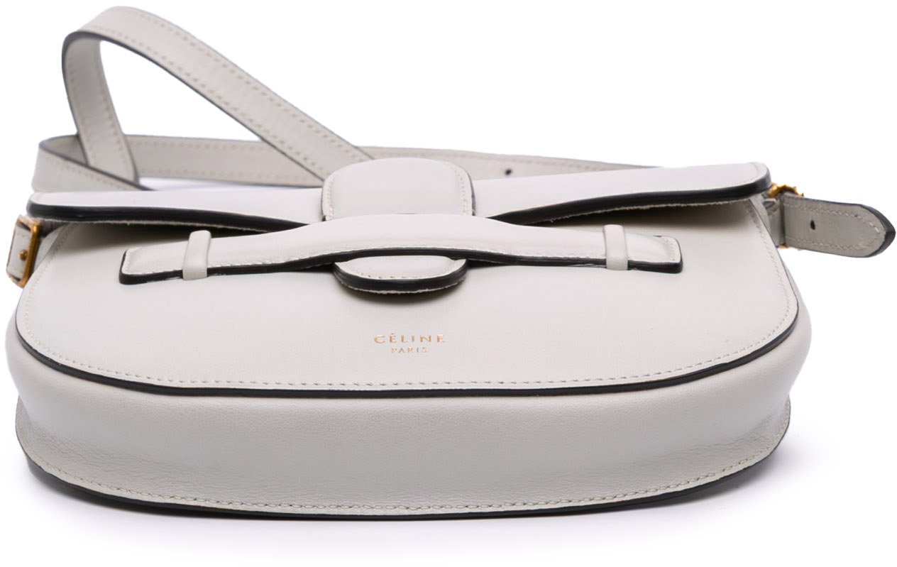 Celine Mini Smooth Calfskin Symmetrical Convertible Bag Grijs