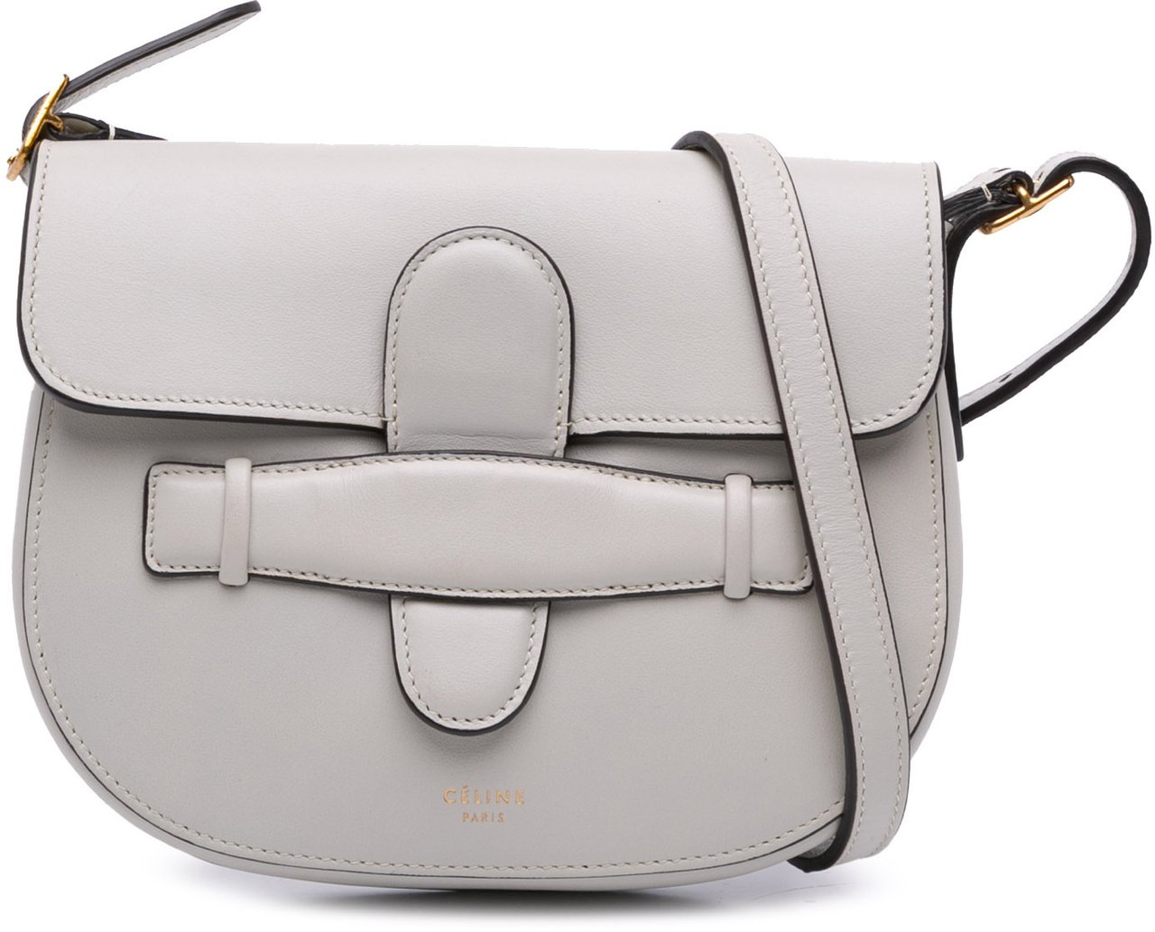 Celine Mini Smooth Calfskin Symmetrical Convertible Bag Grijs