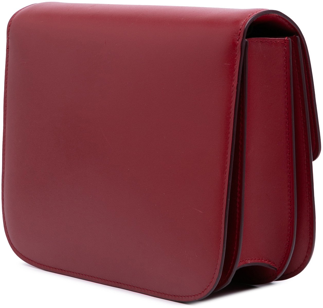 Celine Medium Calfskin Classic Box Rood