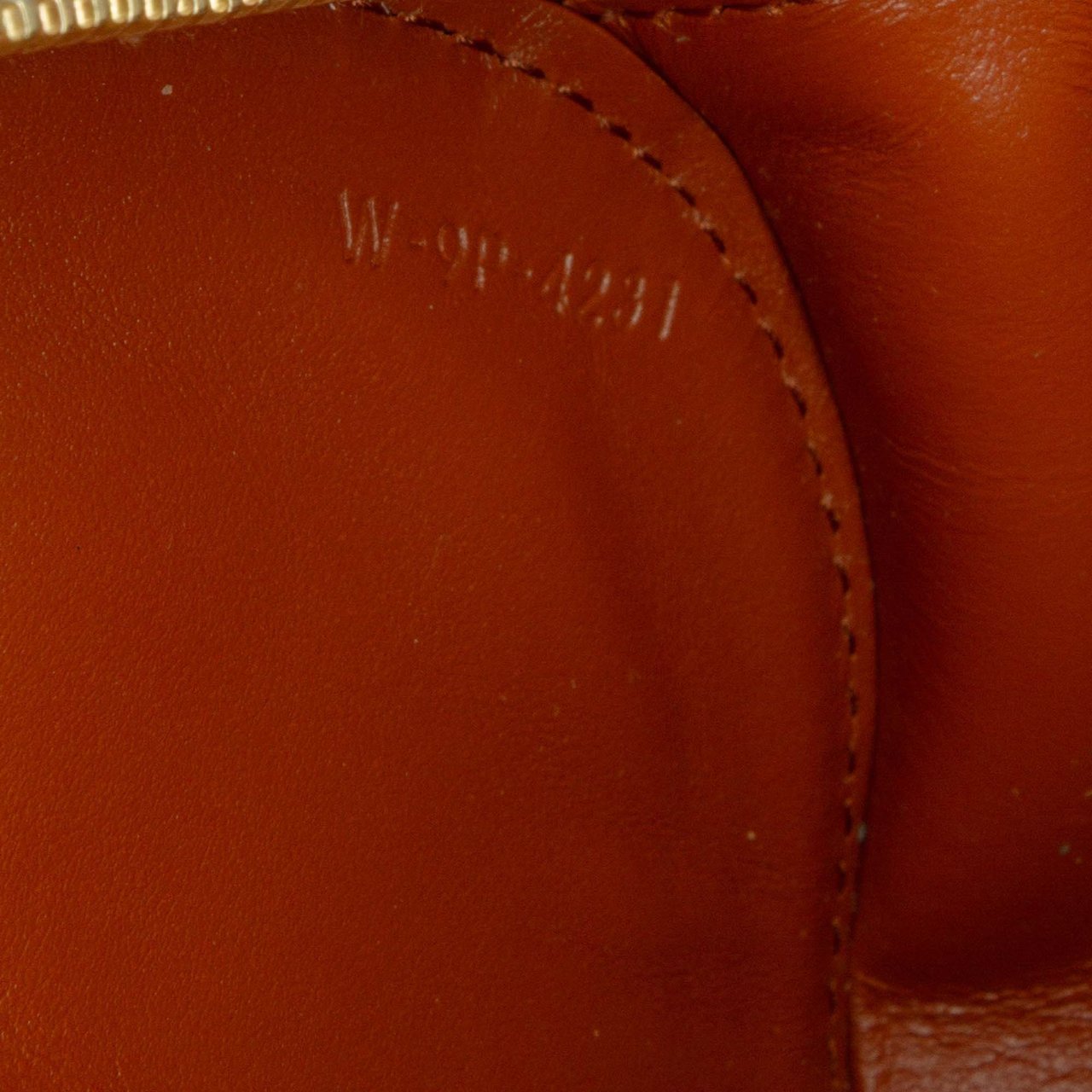 Celine Small Calfskin Cuir Triomphe Oval Crossbody Bruin