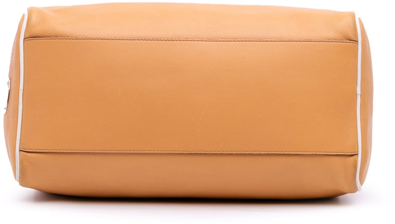 Celine Leather Boogie Handbag Bruin