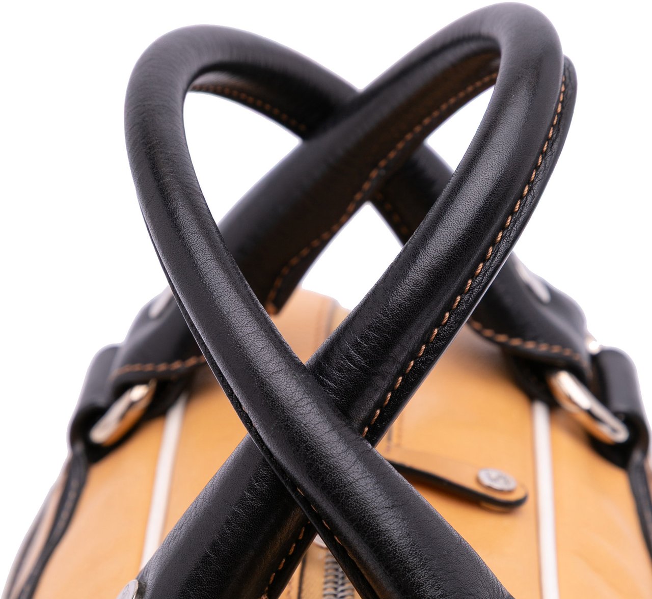 Celine Leather Boogie Handbag Bruin