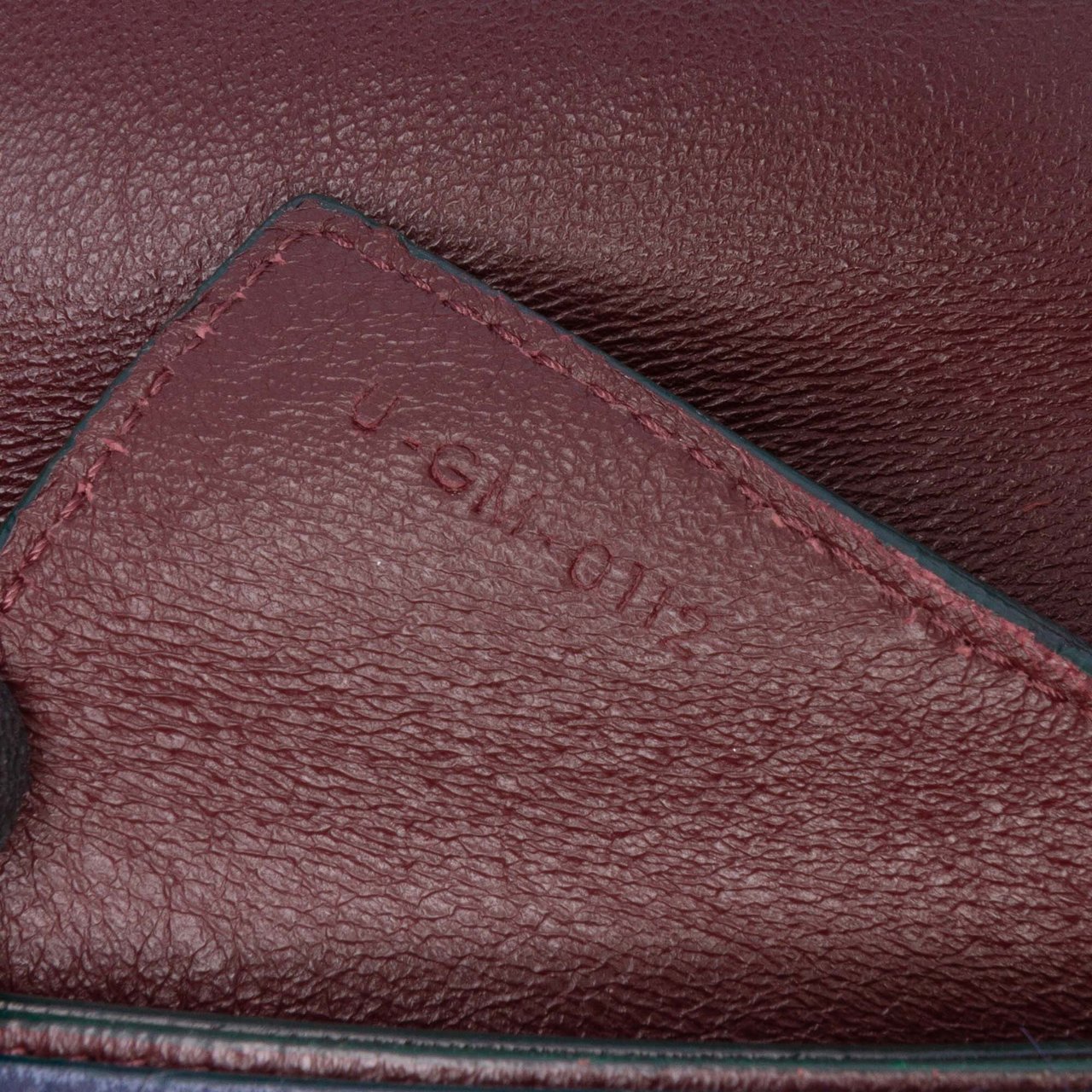 Celine Suede Calfskin and Pony Hair Diamond Clutch Rood
