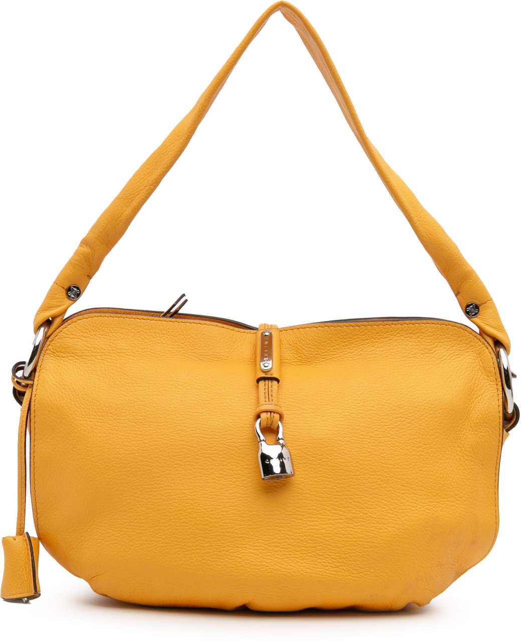 Celine Leather Bittersweet Hobo Geel