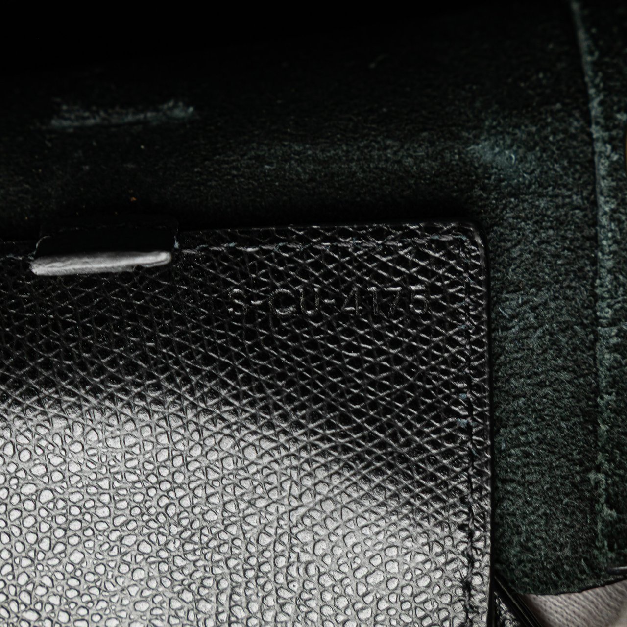 Celine Small Grained Calfskin Vertical Cabas Satchel Zwart