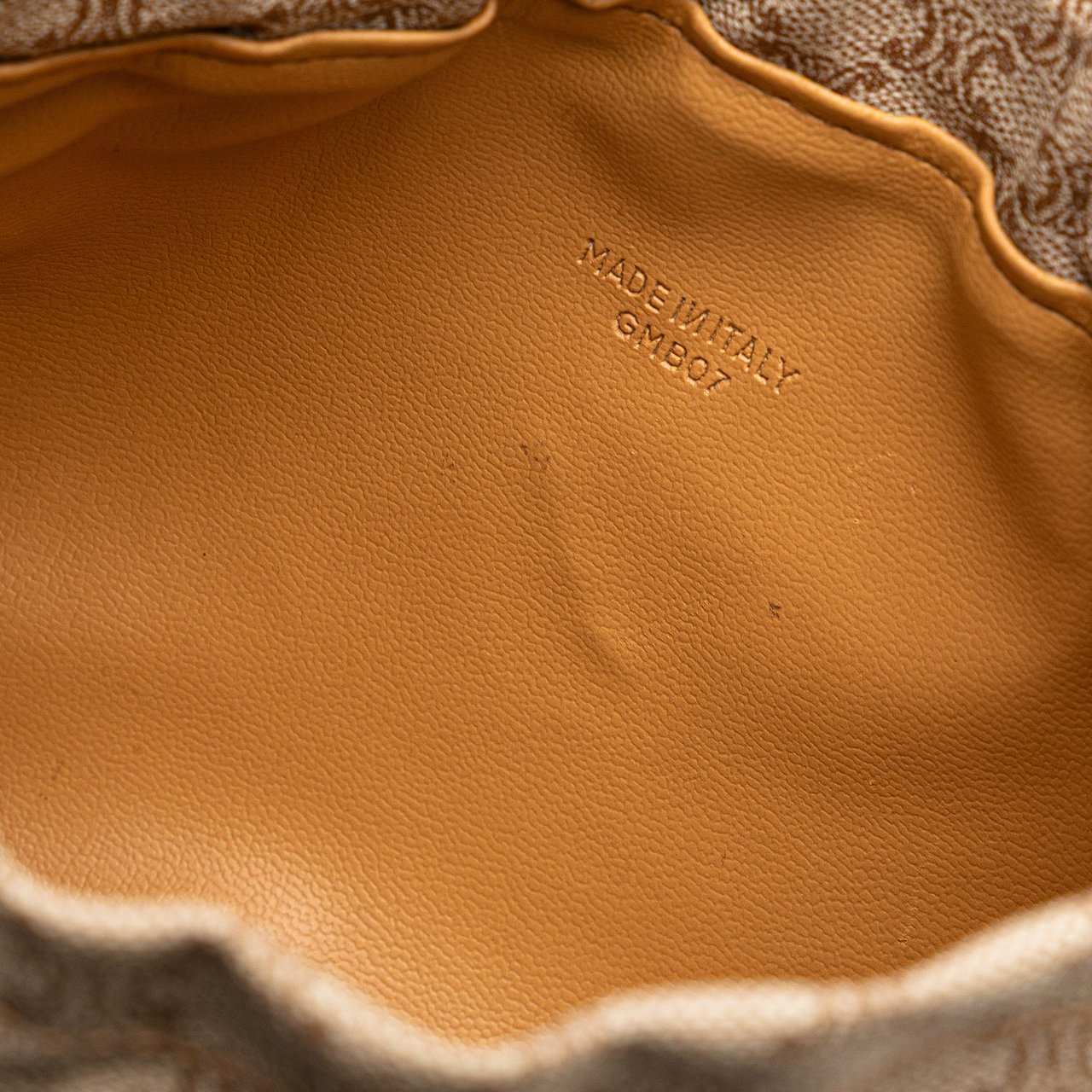 Celine Macadam Canvas Pouch Bruin