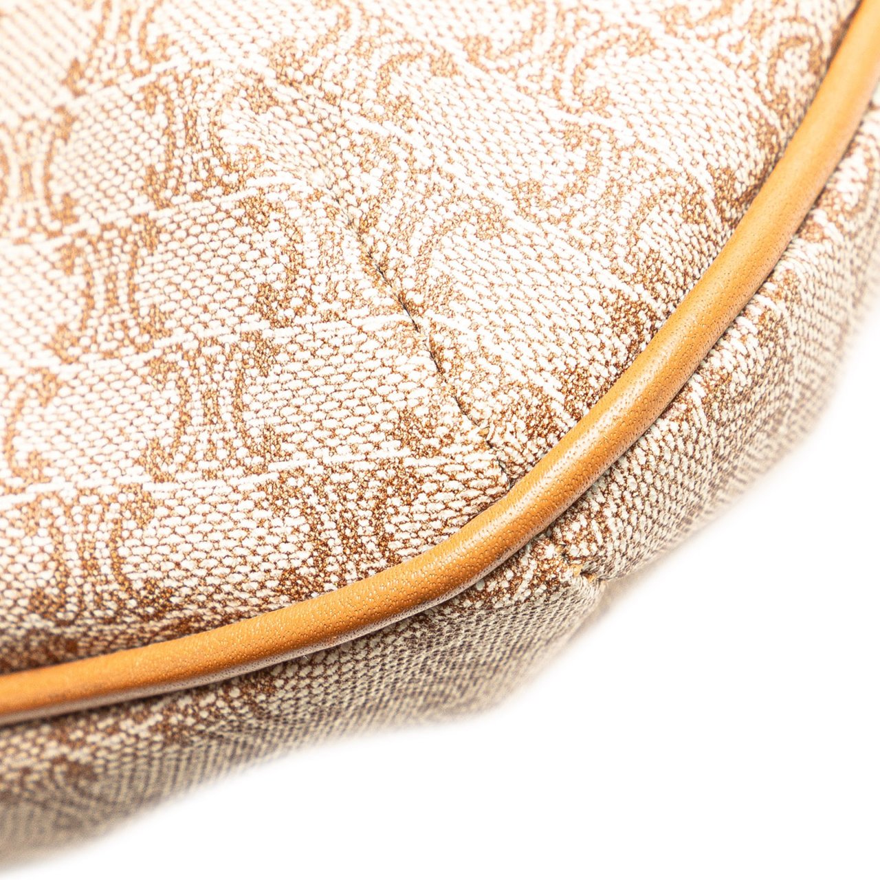 Celine Macadam Canvas Pouch Bruin