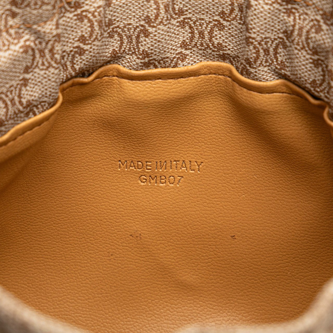 Celine Macadam Canvas Pouch Bruin