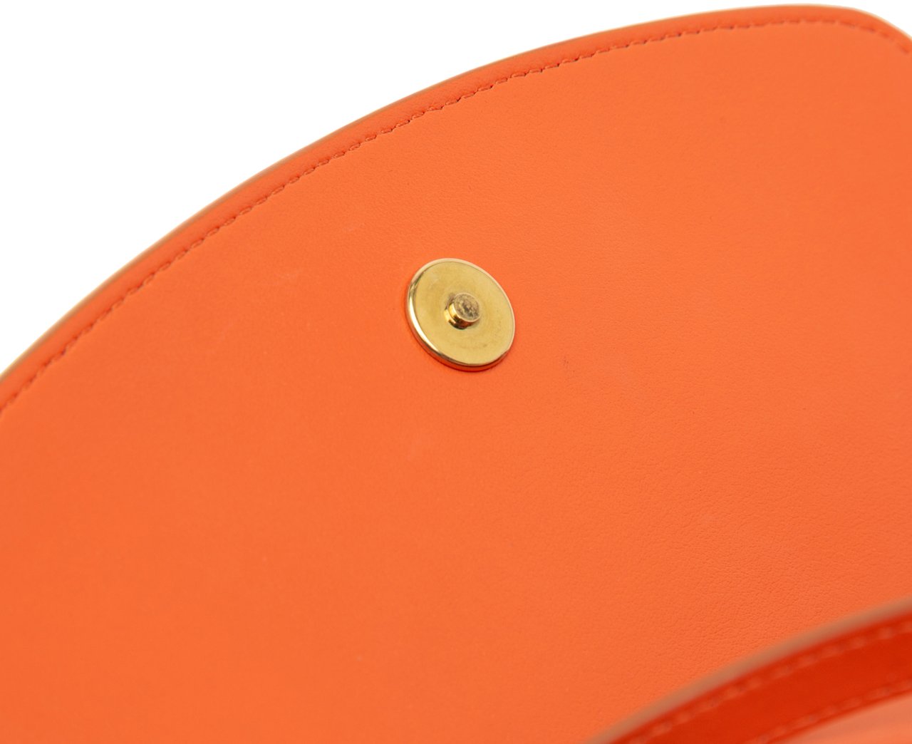 Celine Smooth Calfskin Tabou Clutch on Strap Oranje