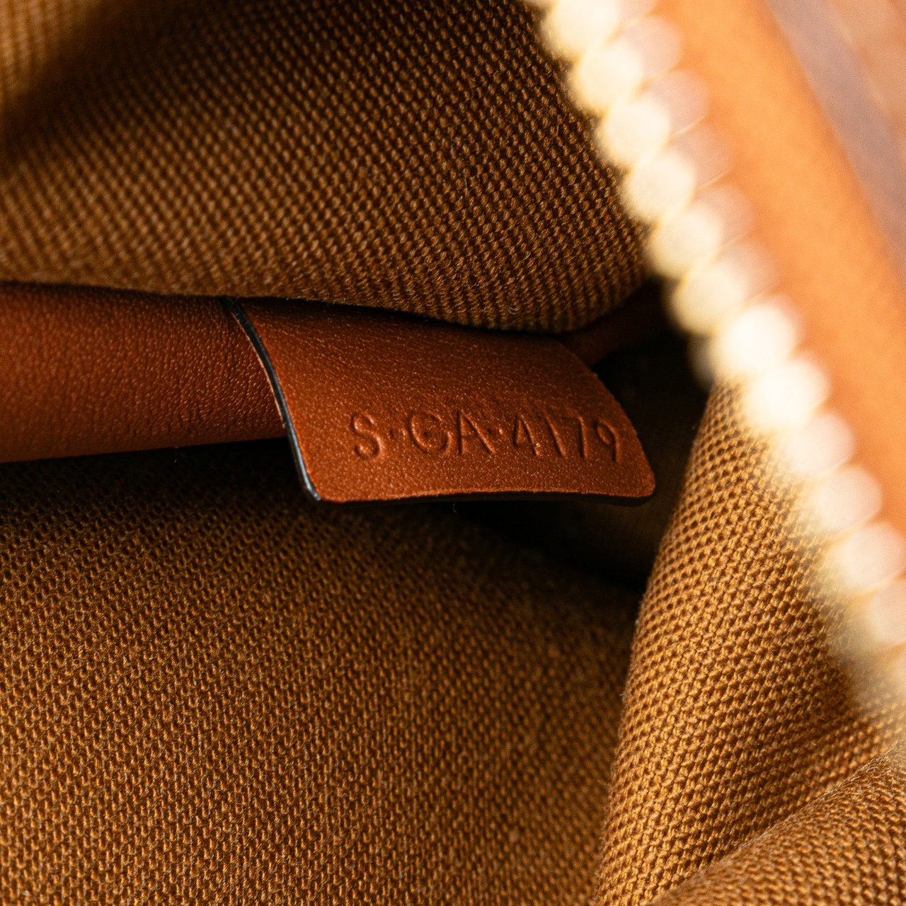 Celine Triomphe Coated Canvas Clutch On Chain Bruin