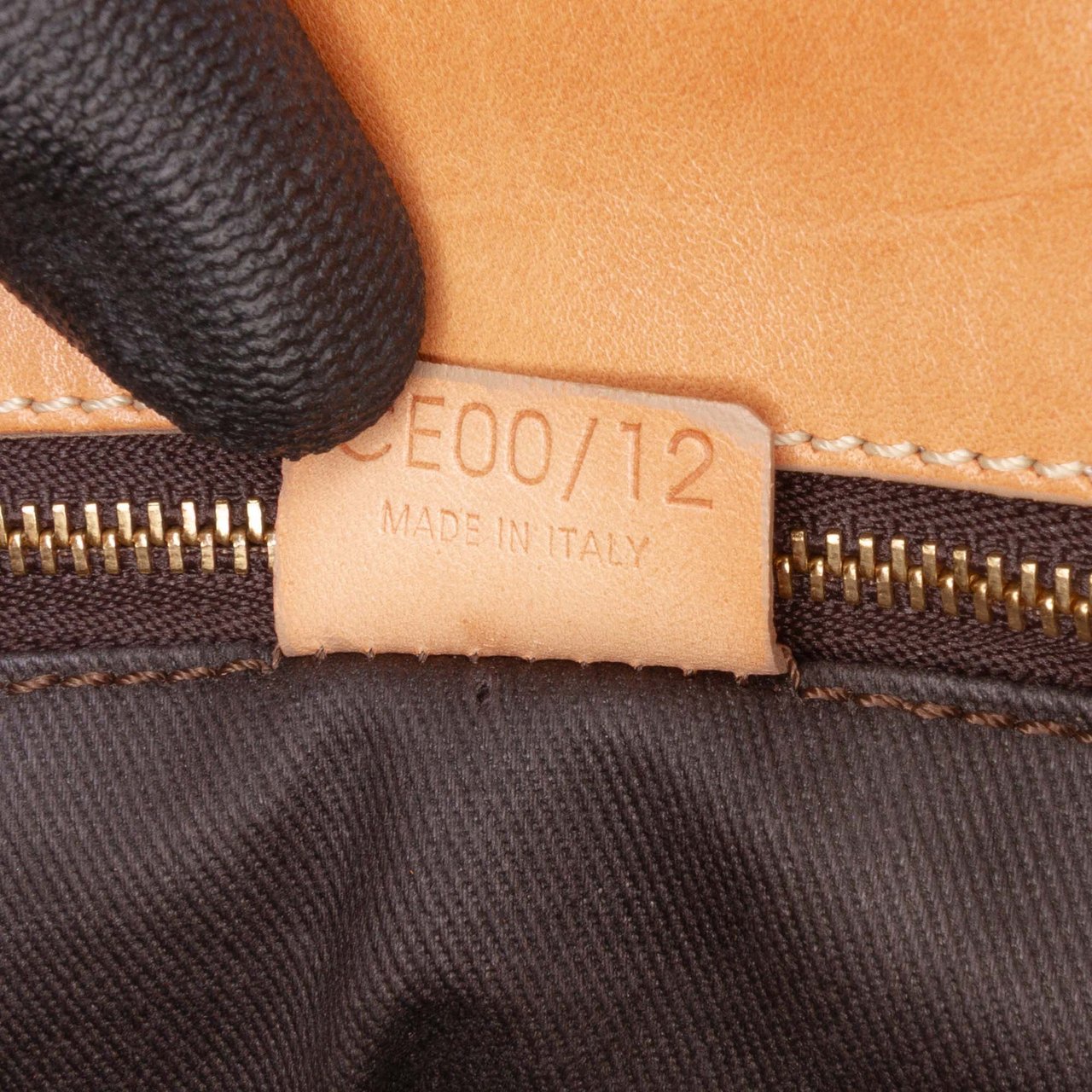 Celine Macadam Coated Canvas Tote Bruin