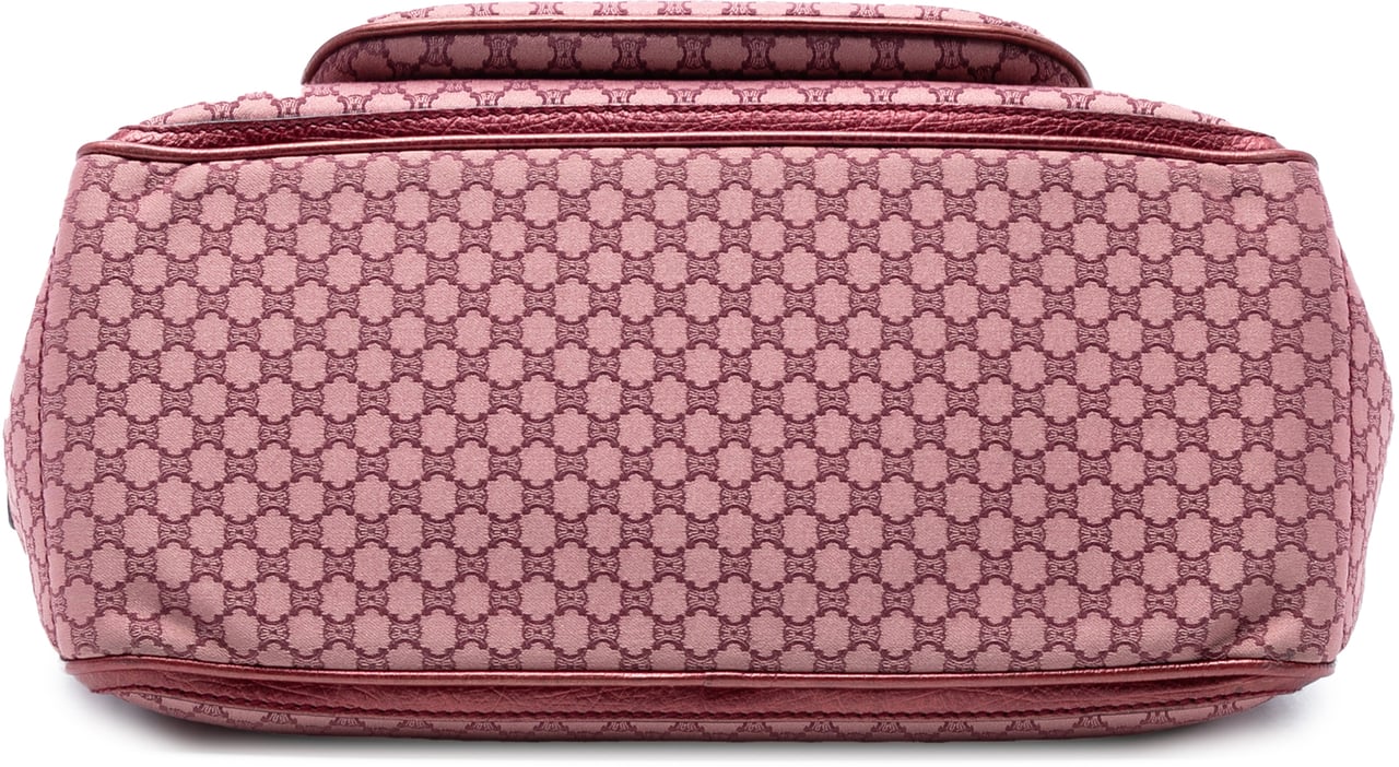 Celine Macadam Canvas Boogie Handbag Roze