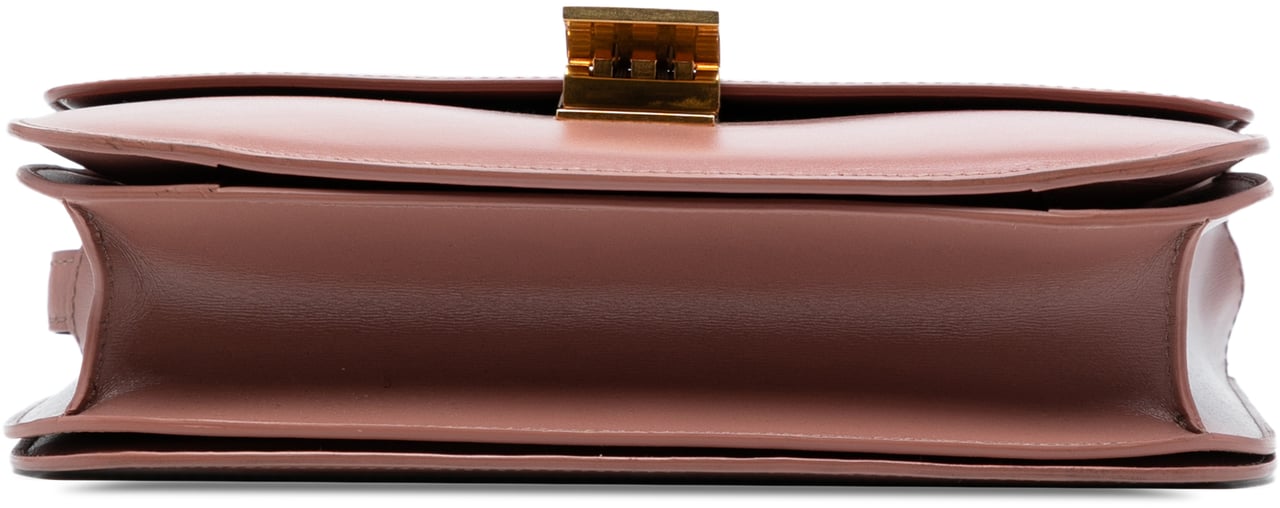 Celine Medium Calfskin Classic Box Roze