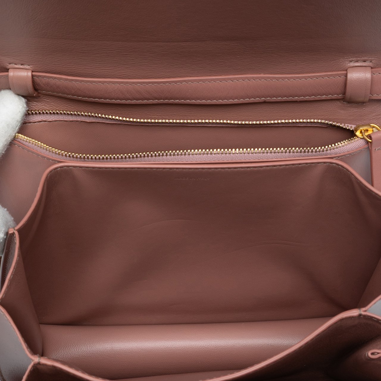 Celine Medium Calfskin Classic Box Roze